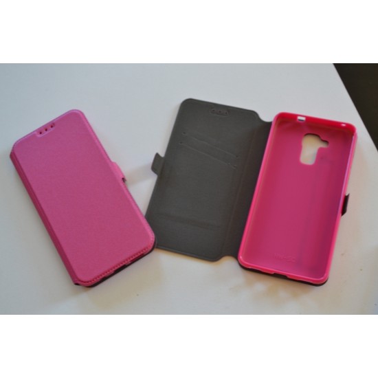 Huawei Honor 7 Lite dėklas knygutė Pocket Book, pink