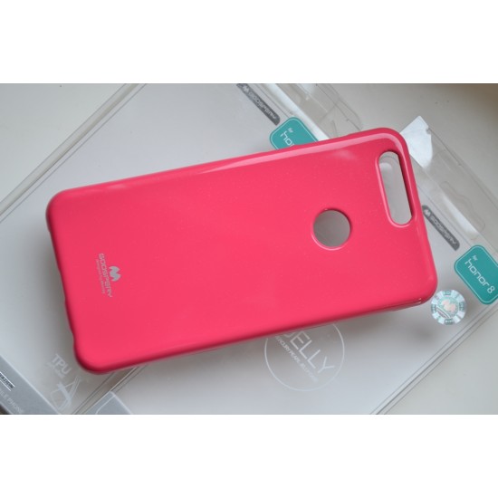 Huawei Honor 8 dėklas, Mercury Jelly Case, rožinis