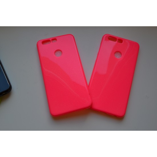 Huawei Honor 8 dėklas, silikoninis, Candy Case, rožinis