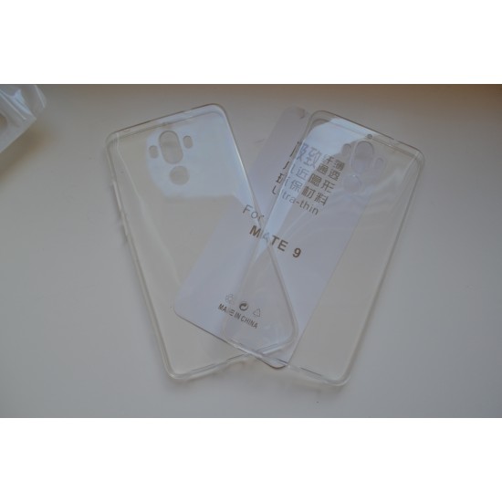 Huawei Mate 9 dėklas, siliokninis, ultra slim, bespalvis