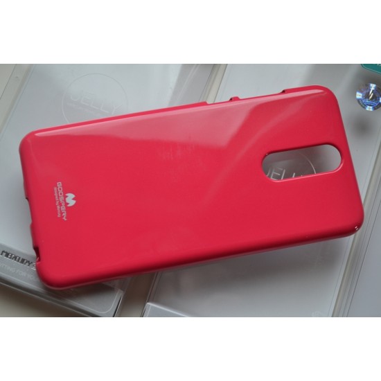 Huawei Mate 10 Lite silikoninis dėklas Mercury Jelly Case, pink