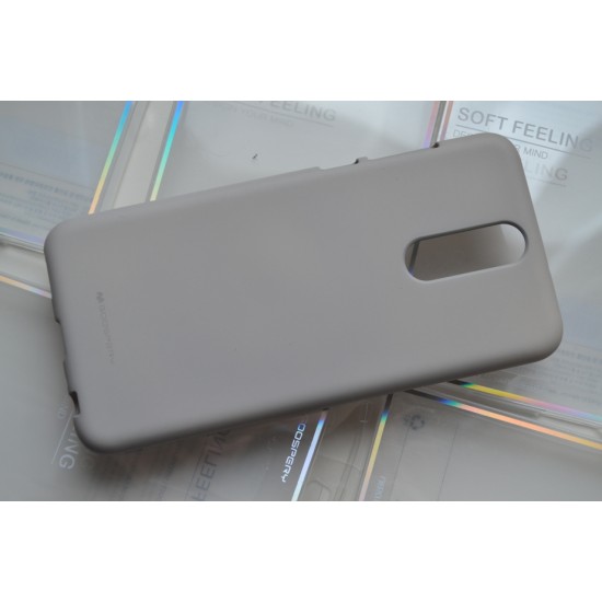 Huawei Mate 10 Lite silikoninis dėklas Mercury Soft Feeling, stone