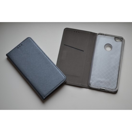 Huawei P9 Lite 2017 dėklas knygutė Magnet Book, gray