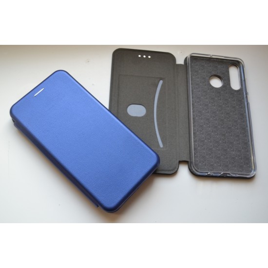 Huawei P30 Lite dėklas knygutė Diva, mėlynas