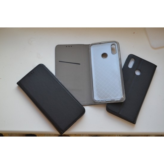 Huawei P30 Lite dėklas knygutė Magnet Book, black