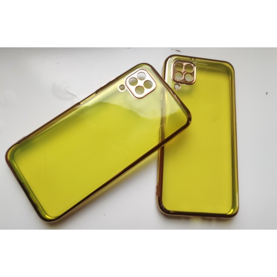 Huawei P40 Lite silikoninis dėklas, geltonas