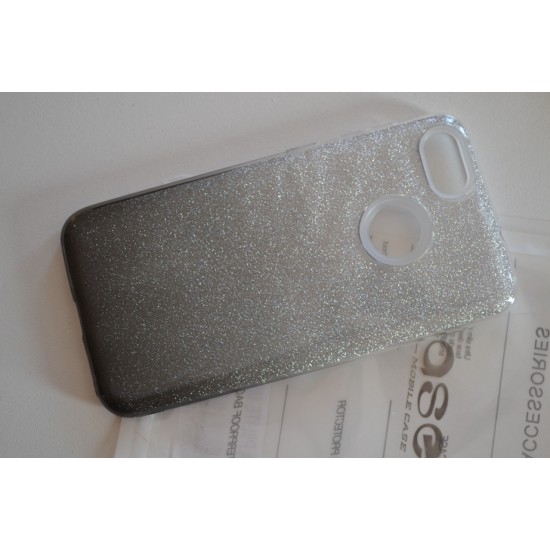 Huawei P9 Lite Mini silikoninis dėklas Bling, black