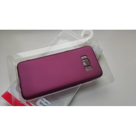 Samsung Galaxy S8 silikoninis dėklas X-Level, bordo Samsung Galaxy S8 silikoninis dėklas X-Level, bordo