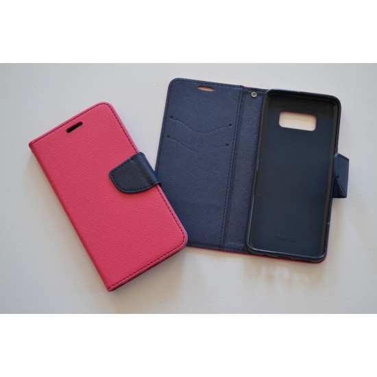 Samsung Galaxy S8+ Plus dėklas knygutė Fancy, pink