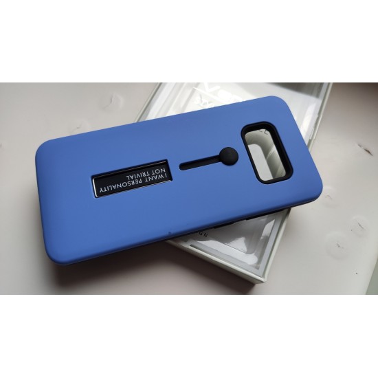 Samsung Galaxy S8 dėklas Vennus Ring Case, tamsiai mėlynas