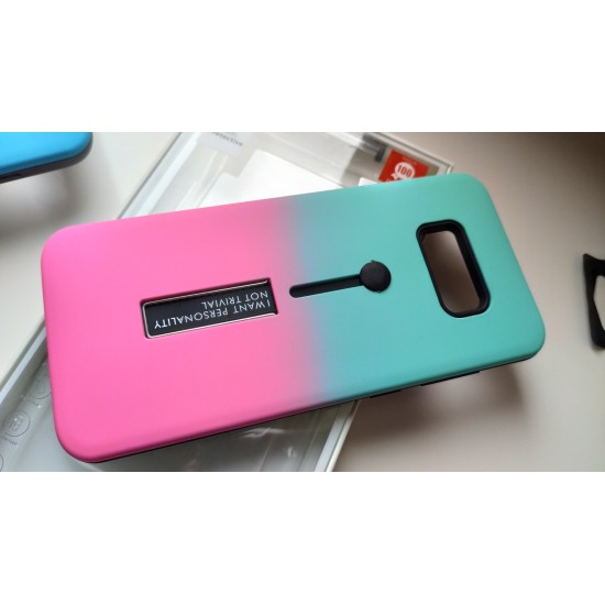 Samsung Galaxy S8 dėklas Vennus Ring Case, mėtinis-rožinis