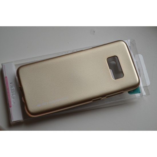 Samsung Galaxy S8 dėklas Mercury I-Jelly Case, gold