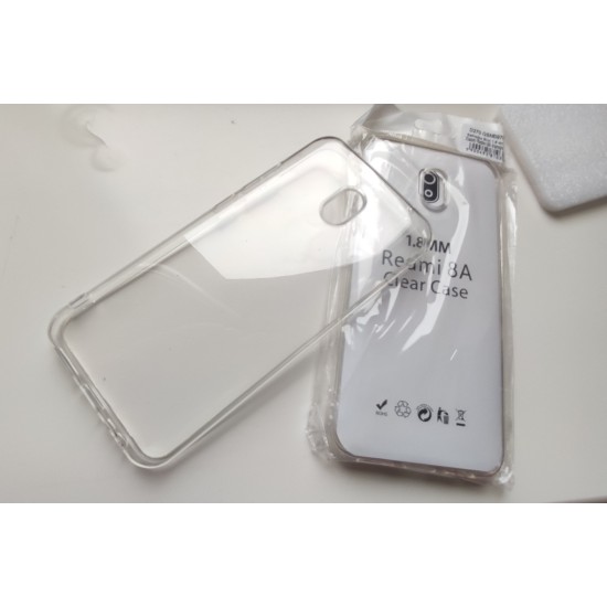 Xiaomi Redmi 8A silikoninis dėklas 2mm., bespalvis
