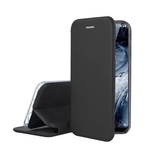 Samsung Galaxy S9 dėklas knygutė Diva, juodas
