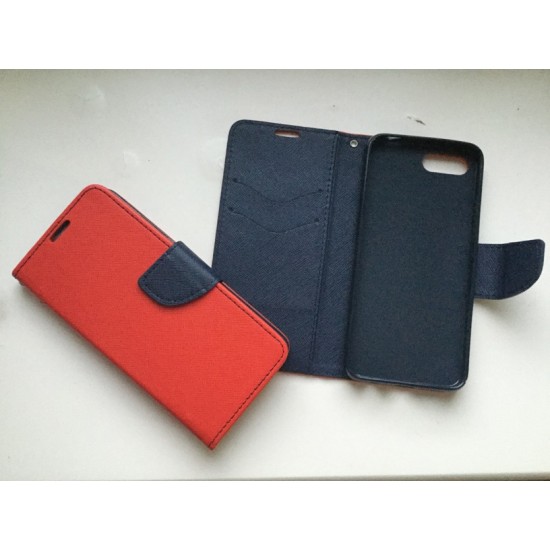 Huawei Honor 10 dėklas knygutė Fancy, red