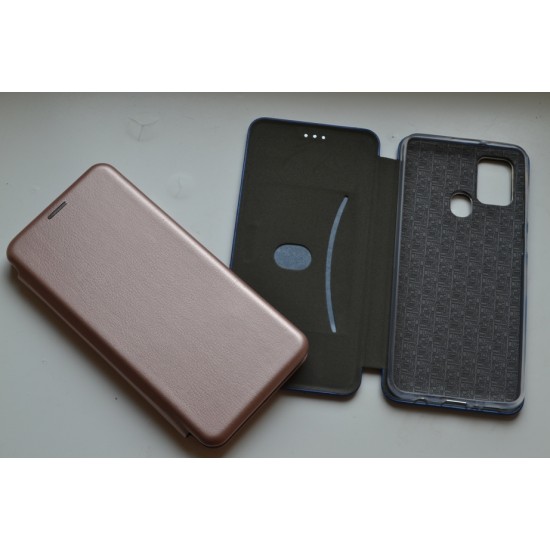 Xiaomi Redmi 9C / Redmi 10A dėklas knygutė Elegance, rausvas
