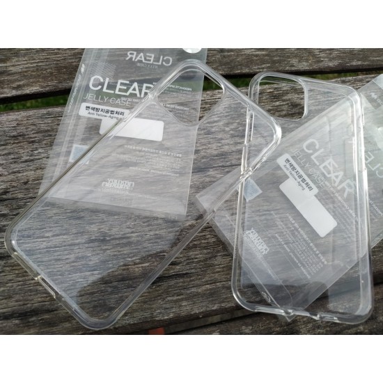 Apple iPhone 11 Pro Max silikoninis dėklas Mercury Jelly Case, clear