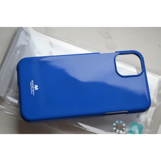 Apple iPhone 11 silikoninis dėklas Mercury Jelly Case, blue