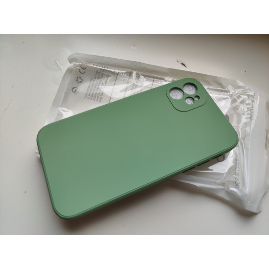 Apple iPhone 11 silikoninis dėklas, žalsvas