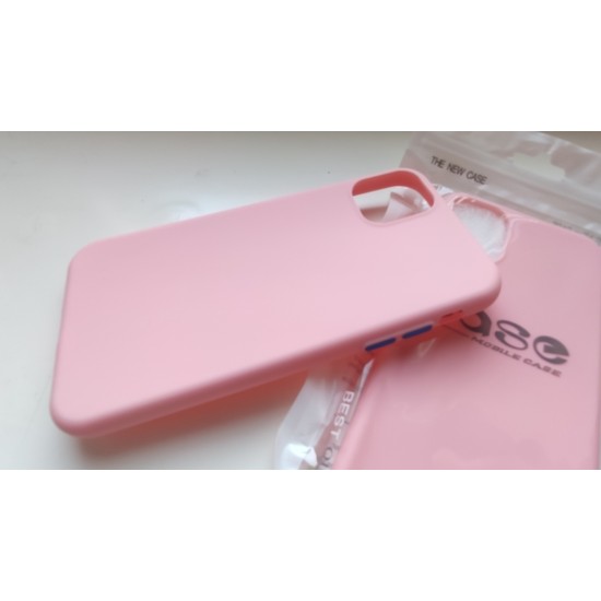 Apple iPhone 11 Pro dėklas Crazy Colors, rausvas