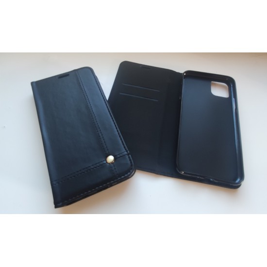 Apple iPhone 11 Pro Max dėklas knygutė Prestige, juodas