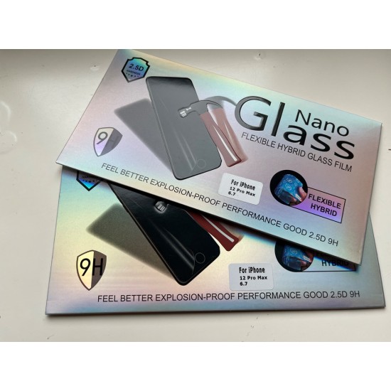 Apple iPhone 12 Pro Max ekrano apsauga Nano Flexible Glass