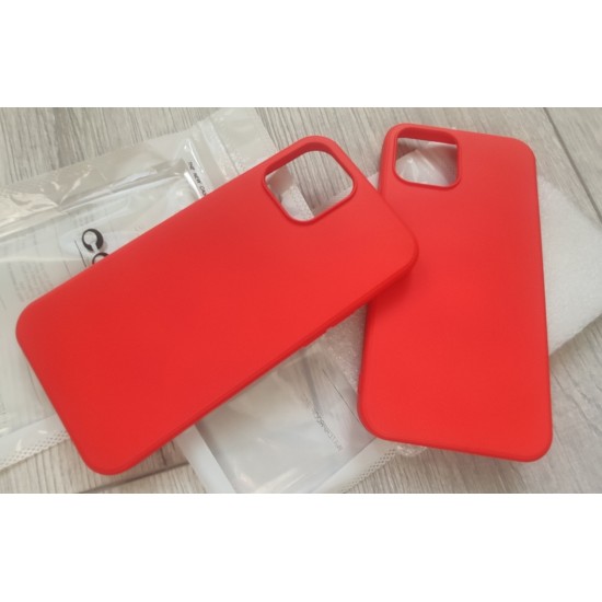Apple iPhone 12 Pro Max silikoninis dėklas, raudonas