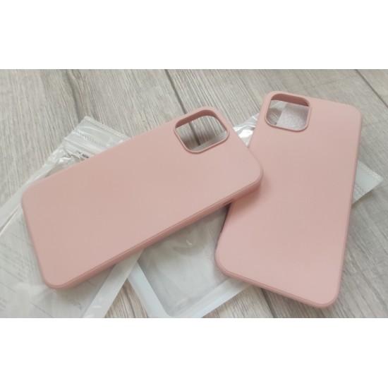 Apple iPhone 12 Pro Max silikoninis dėklas, rausvas