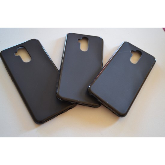 Huawei Mate 20 Lite silikoninis dėklas, matinis juodas