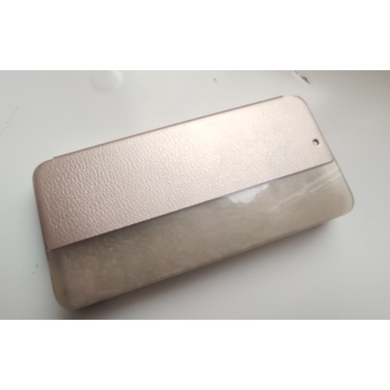Huawei P20 aktyvus dėklas knygutė, auksinis