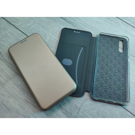 Huawei P20 dėklas knygutė Diva, gold