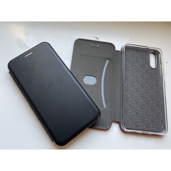 Huawei P20 dėklas knygutė Diva, black