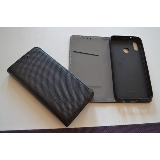 Huawei P20 Lite dėklas knygutė Magnet Book, black