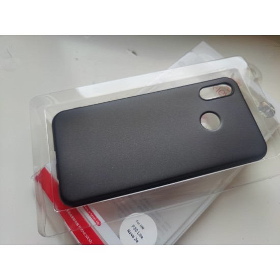 Huawei P20 Lite dėklas nugarėlė X-Level, juodas