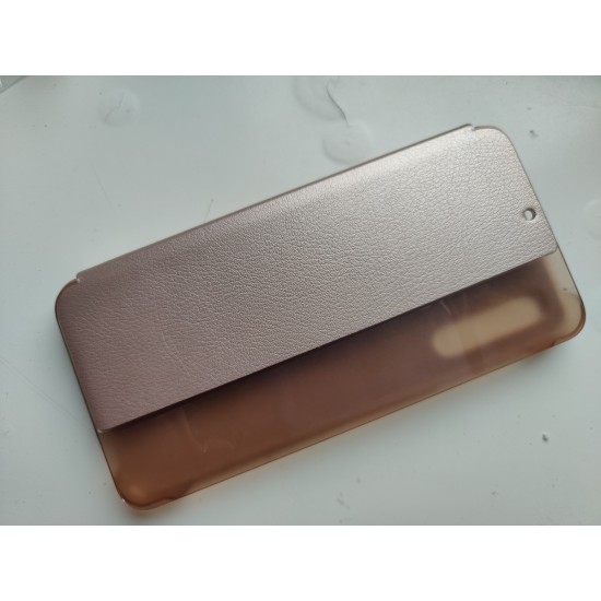 Huawei P20 Pro aktyvus dėklas knygutė, rausvai auksinis