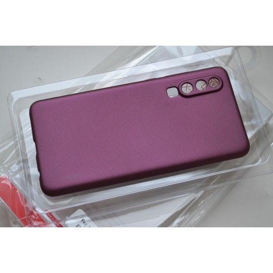 Huawei P30 silikoninis dėklas X-Level, bordo