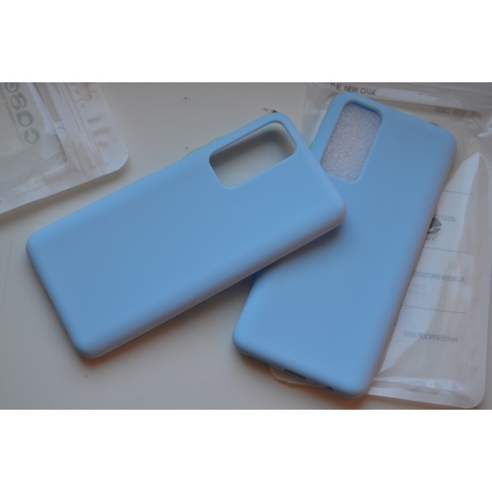 Huawei P smart 2021 dėklas Crazy Colors, melsvas