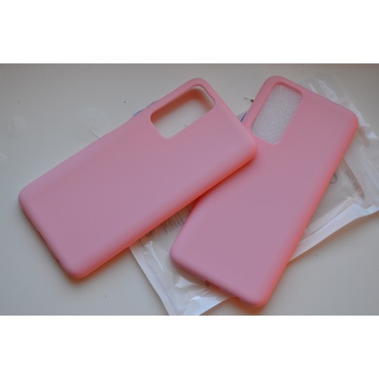 Huawei P smart 2021 dėklas Crazy Colors, rausvas