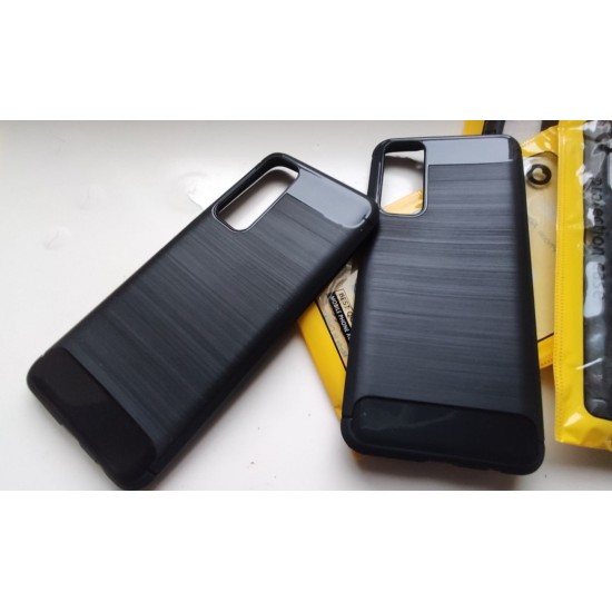 Huawei P smart 2021 silikoninis dėklas Slim Armor, juodas