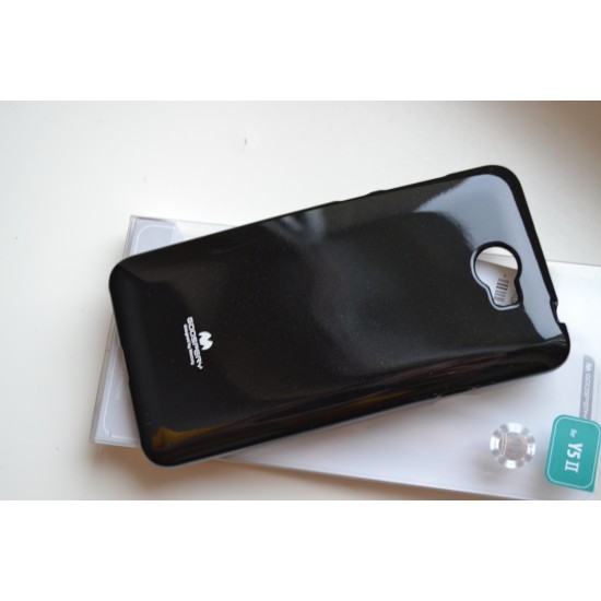 Huawei Y5II (Y5-2) dėklas Mercury Jelly Case, black