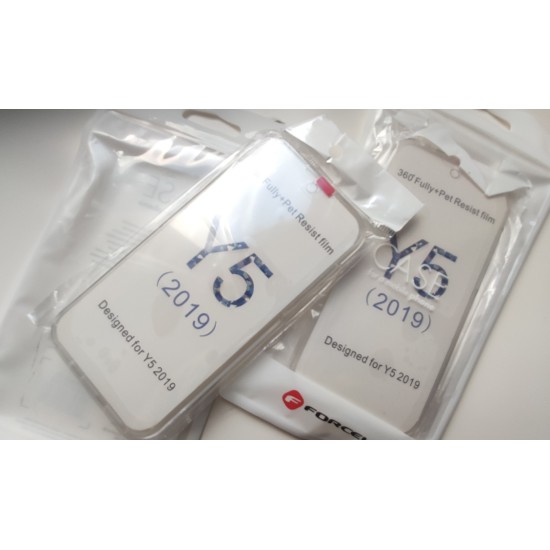 Huawei Y5 2019 / Honor 8S abipusis dėklas 360, bespalvis