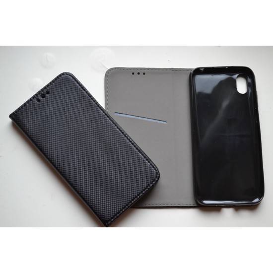Huawei Y5 2019 / Honor 8S dėklas knygutė Magnet Book, black