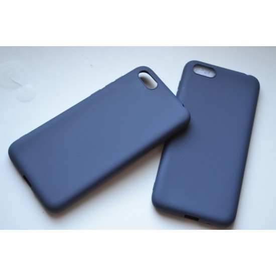 Huawei Y5 2018 / Honor 7S silikoninis dėklas, matinis mėlynas