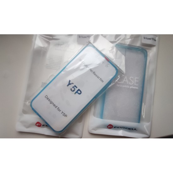 Huawei Y5p dėklas 360, mėlynas