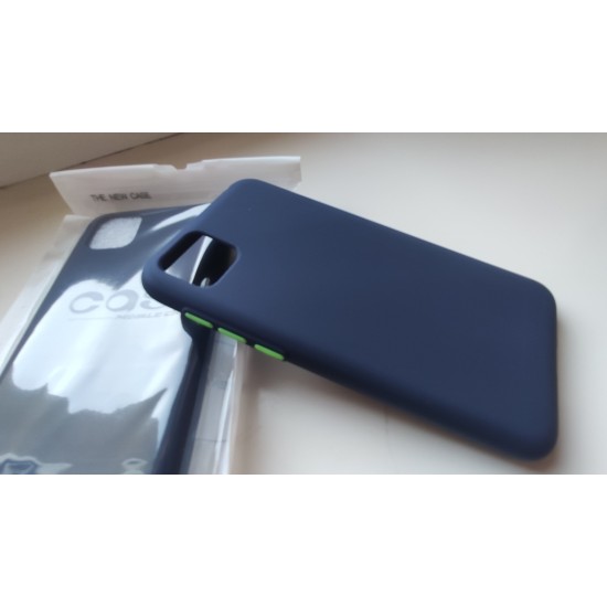 Huawei Y5p dėklas Crazy Colors, mėlynas