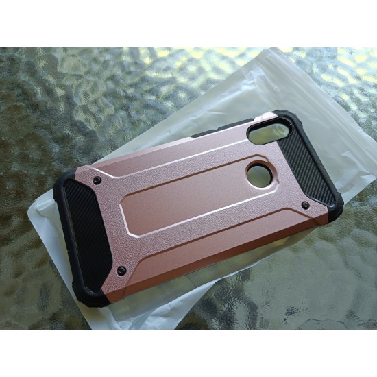 Huawei Y6 2019 / Honor 8A dėklas nugarėlė Heavy Armor, rausvas