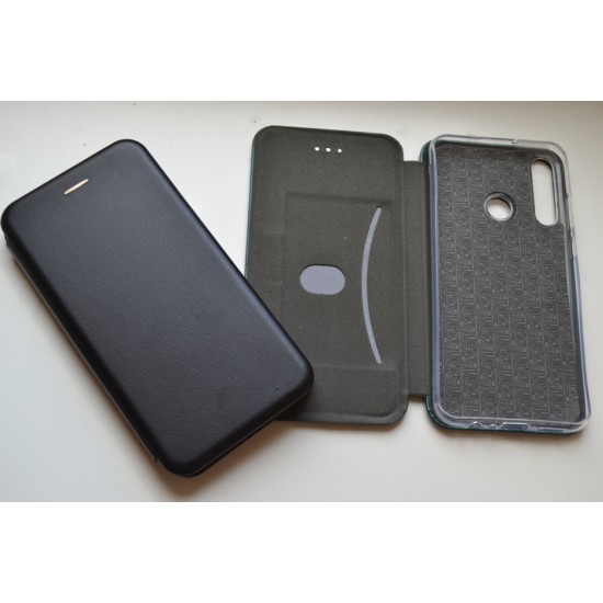 Huawei Y6p dėklas knygutė Diva, juodas