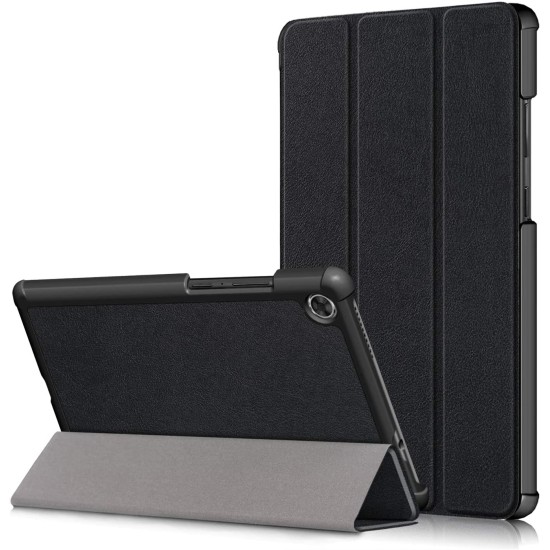 Lenovo Tab M8 atverčiamas dėklas knygutė, juodas