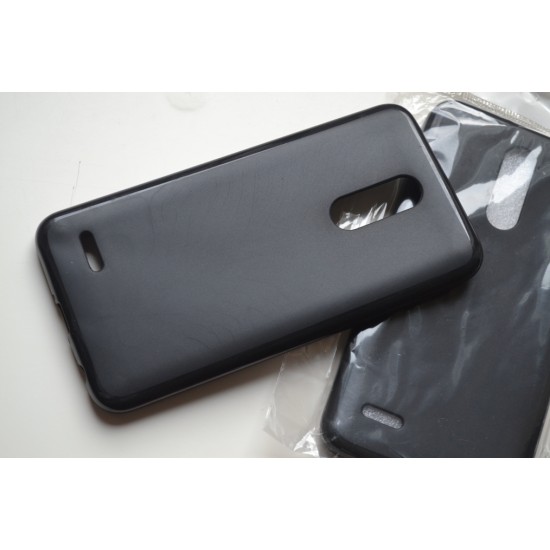 LG K11 dėklas nugarėlė, matinis juodas
