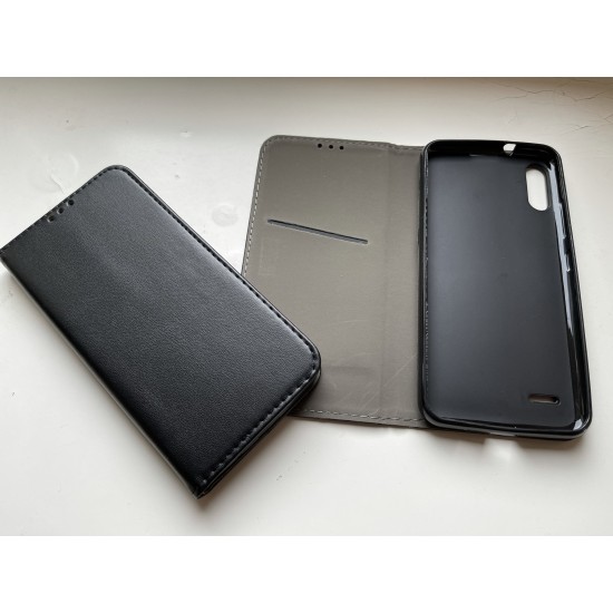 LG K22 dėklas knygutė Magnetic, juodas